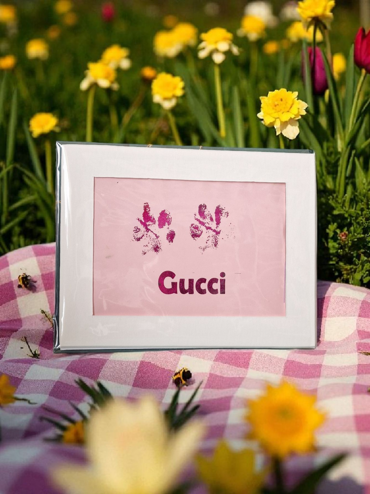 Paw print kit. 7x5 inches