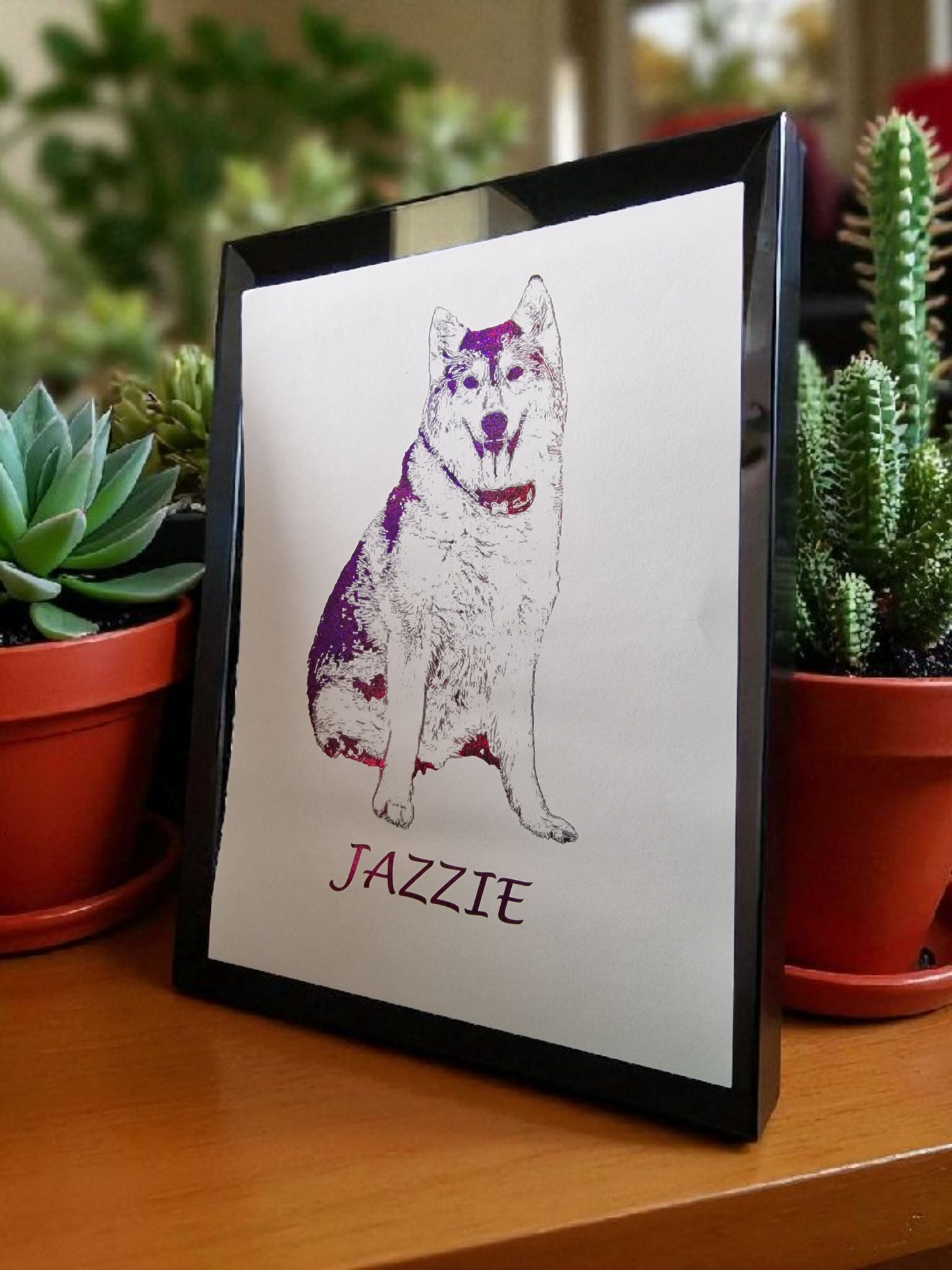 Pet print and Name