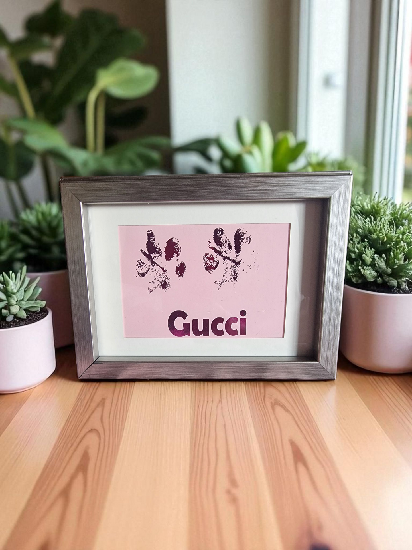 Paw print kit. 7x5 inches